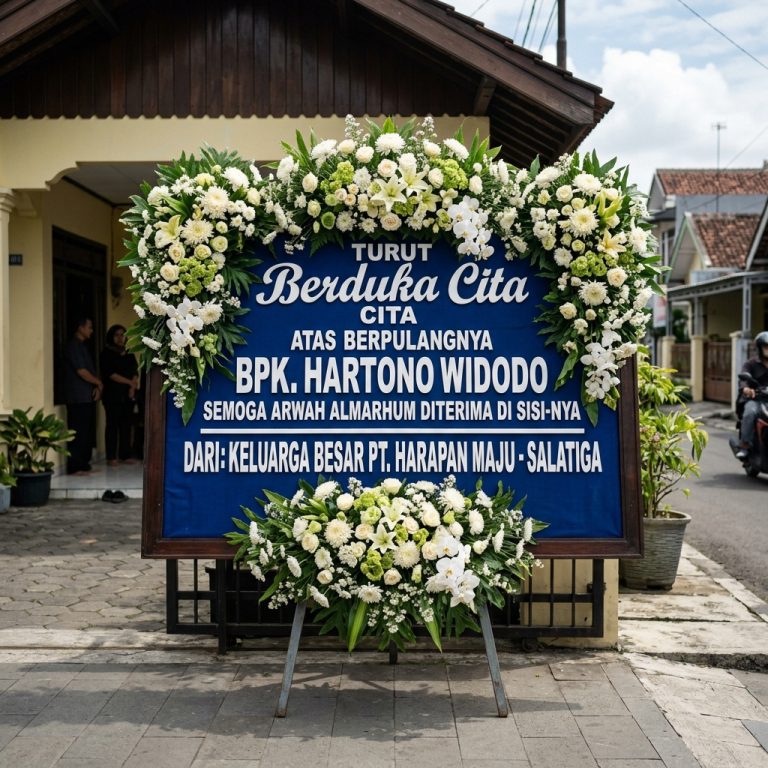 Pesan Karangan Bunga Duka Cita Salatiga Cepat dan Elegan