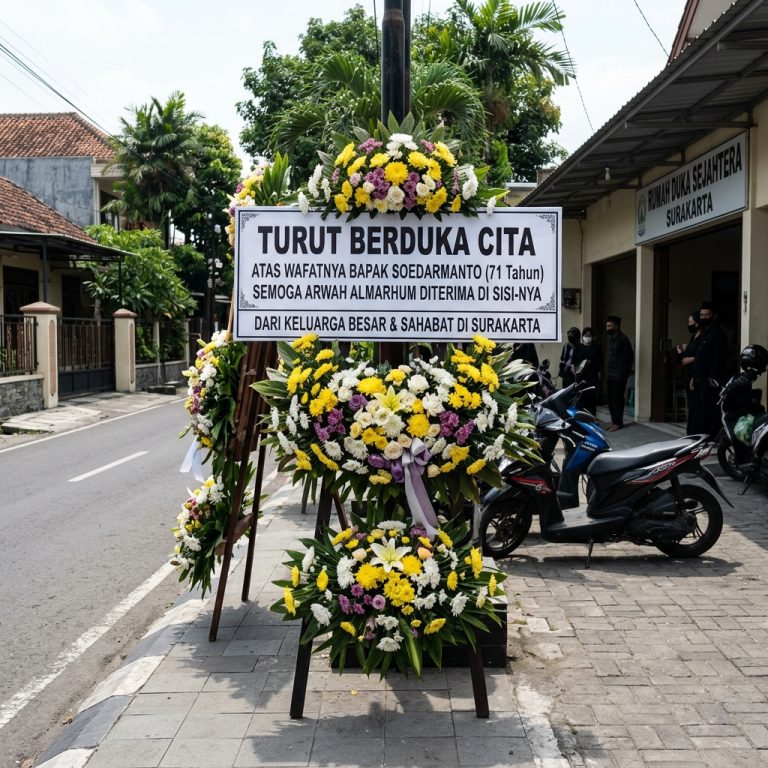Pilihan Karangan Bunga Duka Cita Surakarta: Ungkapan Simpati Tulus dan Tepat Waktu