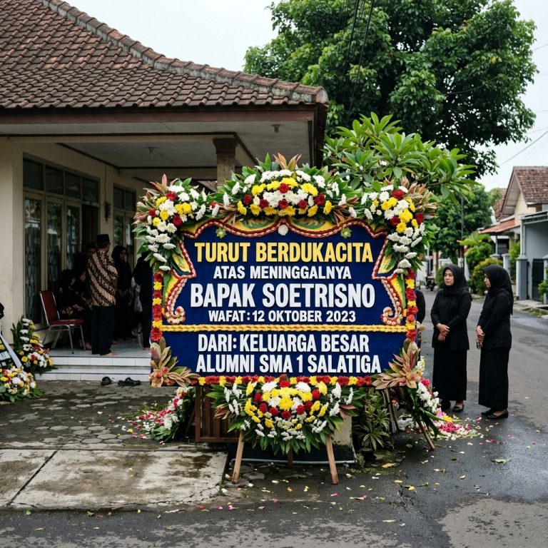 Pesan Karangan Bunga Duka Cita Salatiga Cepat & Berkualitas