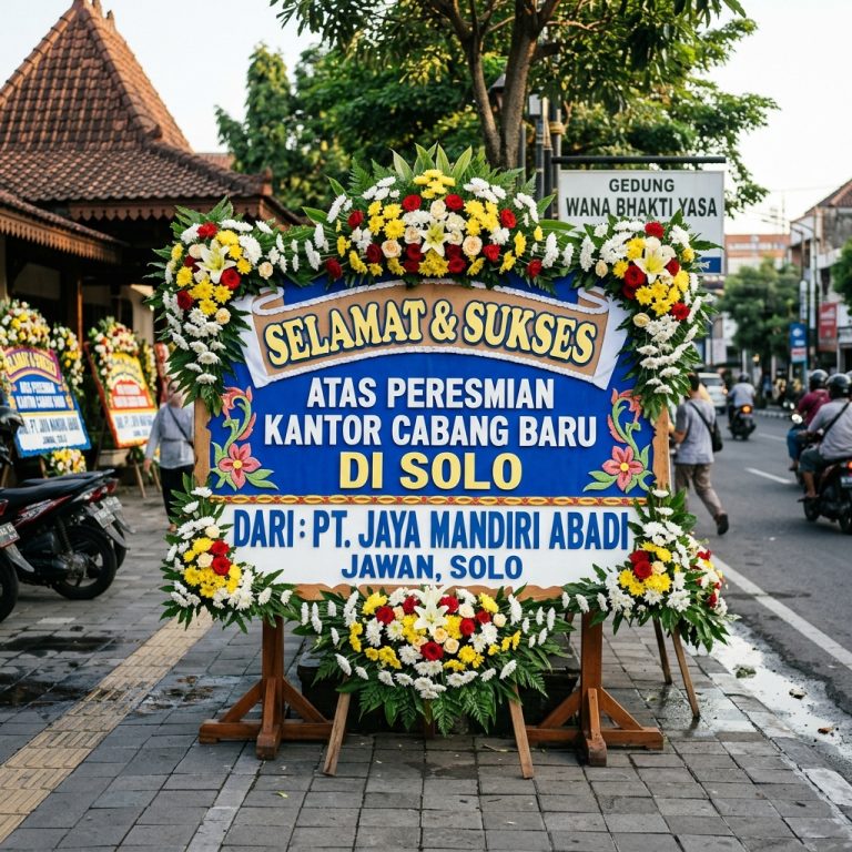 Pesan Karangan Bunga Solo Terbaik: Segar, Elegan & Kirim Cepat
